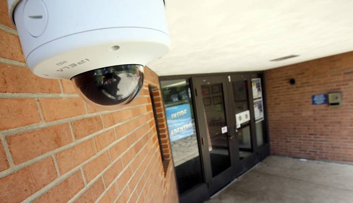 video surveillance cameras in schools