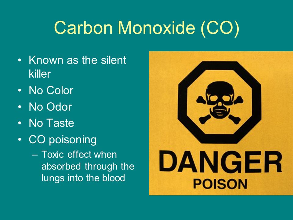Carbon Monoxide poisoning